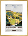 'Yorkshire Dales', BR (NER) poster, 1953. art print large gold Art Print - Science Museum Shop