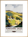 'Yorkshire Dales', BR (NER) poster, 1953. art print extra large natural Art Print - Science Museum Shop