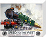 'Speed to the West', GWR poster, 1939. stretched canvas small none Art Print - Science Museum Shop