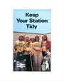 'Keep Your Station Tidy', BR poster, 1979. art print extra small none Art Print - Science Museum Shop