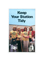 'Keep Your Station Tidy', BR poster, 1979. unstretched canvas small none Art Print - Science Museum Shop