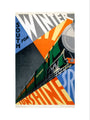 'South for Winter Sunshine', SR poster, 1929. art print medium none Art Print - Science Museum Shop