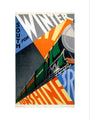 'South for Winter Sunshine', SR poster, 1929. art print large none Art Print - Science Museum Shop