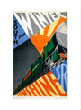'South for Winter Sunshine', SR poster, 1929. art print extra large none Art Print - Science Museum Shop