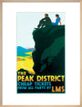'The Peak District', LMS poster, c 1935. art print large natural Art Print - Science Museum Shop
