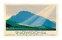 'Snowdonia', LMS poster, c 1933. unstretched canvas extra large none Art Print - Science Museum Shop