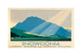 'Snowdonia', LMS poster, c 1933. unstretched canvas medium none Art Print - Science Museum Shop