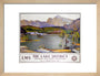 'The Lake District - for rest and quiet imaginings'. LMS poster, 1923-1947. art print small natural Art Print - Science Museum Shop