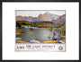 'The Lake District - for rest and quiet imaginings'. LMS poster, 1923-1947. art print medium black Art Print - Science Museum Shop