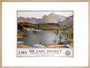 'The Lake District - for rest and quiet imaginings'. LMS poster, 1923-1947. art print large natural Art Print - Science Museum Shop