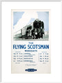 'The Flying Scotsman', BR poster, 1950. art print extra large white Art Print - Science Museum Shop