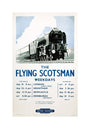 'The Flying Scotsman', BR poster, 1950. unstretched canvas medium none Art Print - Science Museum Shop