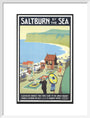 'Saltburn-by-the-Sea', LNER poster, 1923-1929. art print medium white Art Print - Science Museum Shop
