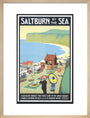 'Saltburn-by-the-Sea', LNER poster, 1923-1929. art print medium natural Art Print - Science Museum Shop