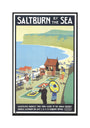 'Saltburn-by-the-Sea', LNER poster, 1923-1929. unstretched canvas medium none Art Print - Science Museum Shop