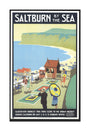 'Saltburn-by-the-Sea', LNER poster, 1923-1929. unstretched canvas large none Art Print - Science Museum Shop