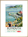'Plymouth', BR (WR) poster, c 1950s. art print extra large natural Art Print - Science Museum Shop