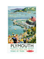 'Plymouth', BR (WR) poster, c 1950s. art print extra large none Art Print - Science Museum Shop