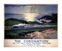 'The Coronation', LNER poster, 1938. unstretched canvas extra large none Art Print - Science Museum Shop