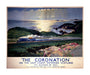 'The Coronation', LNER poster, 1938. unstretched canvas large none Art Print - Science Museum Shop