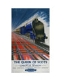 'The Queen of Scots', BR poster,1950s. art print large none Art Print - Science Museum Shop