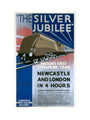 'The Silver Jubilee, Britain's First Streamline Train', LNER poster, 1935. art print extra large none Art Print - Science Museum Shop
