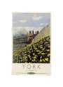'York in Daffodil Time', BR poster, 1950. unstretched canvas small none Art Print - Science Museum Shop