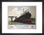 'Passenger Express', LMS poster, 1930s. art print extra small black Art Print - Science Museum Shop