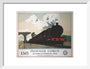 'Passenger Express', LMS poster, 1930s. art print small white Art Print - Science Museum Shop