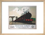 'Passenger Express', LMS poster, 1930s. art print small natural Art Print - Science Museum Shop