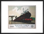 'Passenger Express', LMS poster, 1930s. art print medium black Art Print - Science Museum Shop