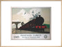 'Passenger Express', LMS poster, 1930s. art print extra large natural Art Print - Science Museum Shop