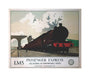 'Passenger Express', LMS poster, 1930s. unstretched canvas medium none Art Print - Science Museum Shop