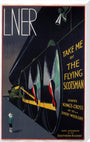 'Take Me by The Flying Scotsman', LNER poster, 1932. stretched canvas extra large none Art Print - Science Museum Shop