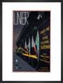 'Take Me by The Flying Scotsman', LNER poster, 1932. art print medium black Art Print - Science Museum Shop