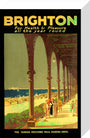 'Brighton for Health & Pleasure all the Year Round', poster, 1920s. stretched canvas small none Art Print - Science Museum Shop