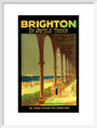 'Brighton for Health & Pleasure all the Year Round', poster, 1920s. art print medium white Art Print - Science Museum Shop