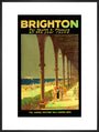 'Brighton for Health & Pleasure all the Year Round', poster, 1920s. art print extra large black Art Print - Science Museum Shop