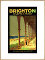 'Brighton for Health & Pleasure all the Year Round', poster, 1920s. art print extra large natural Art Print - Science Museum Shop
