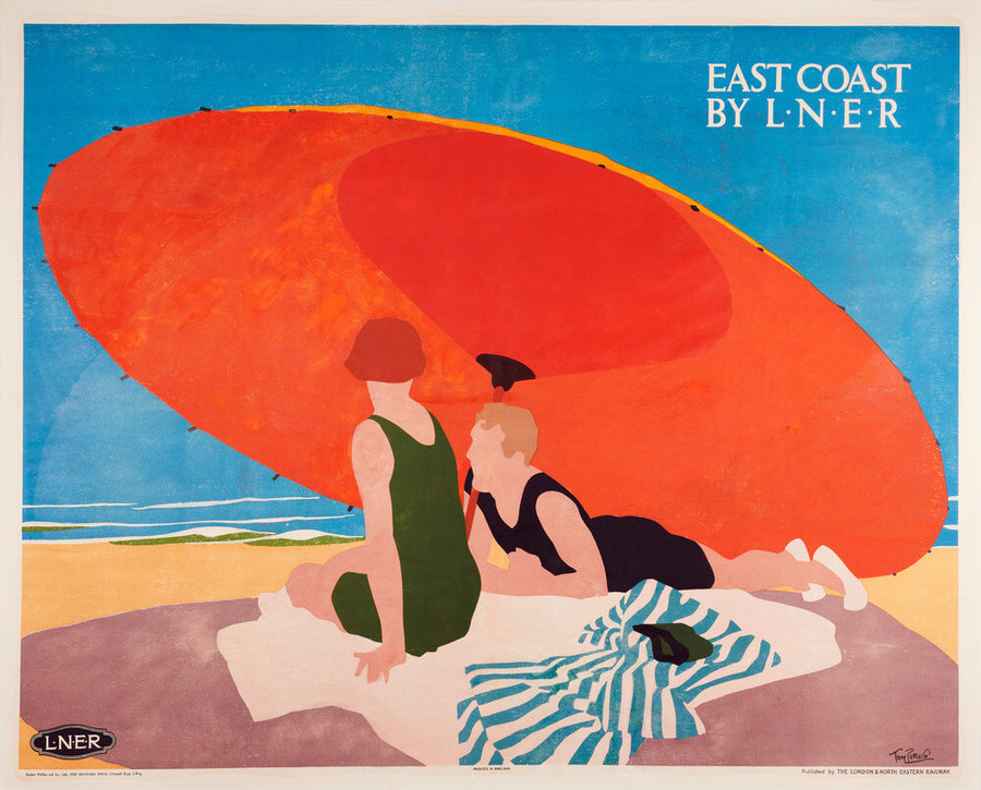 'East Coast by LNER', LNER poster, 1930s. Art Print - Science Museum Shop