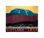 'Scotland by LNER', LNER poster, 1935. unstretched canvas small none Art Print - Science Museum Shop