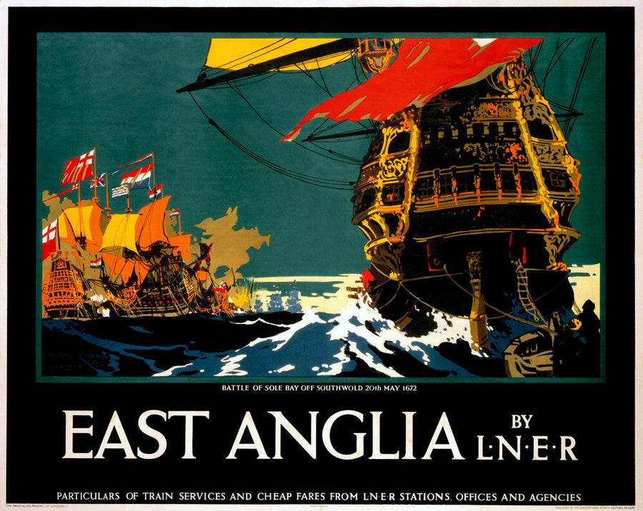 'East Anglia', LNER poster, 1923-1947. Art Print - Science Museum Shop