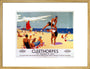 'Cleethorpes: It's Quicker by Rail', LNER poster, 1941. art print large gold Art Print - Science Museum Shop