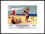 'Cleethorpes: It's Quicker by Rail', LNER poster, 1941. art print extra large black Art Print - Science Museum Shop