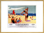 'Cleethorpes: It's Quicker by Rail', LNER poster, 1941. art print extra large gold Art Print - Science Museum Shop