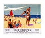 'Cleethorpes: It's Quicker by Rail', LNER poster, 1941. unstretched canvas large none Art Print - Science Museum Shop