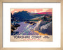 'Yorkshire Coast', LNER poster, 1937. art print extra small natural Art Print - Science Museum Shop
