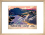 'Yorkshire Coast', LNER poster, 1937. art print small natural Art Print - Science Museum Shop