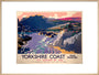 'Yorkshire Coast', LNER poster, 1937. art print extra large natural Art Print - Science Museum Shop