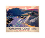 'Yorkshire Coast', LNER poster, 1937. unstretched canvas small none Art Print - Science Museum Shop